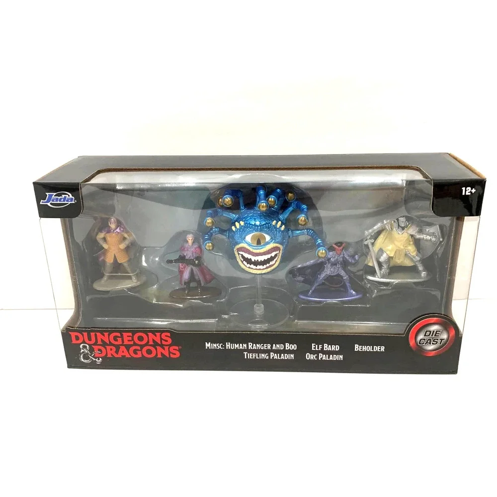 Dungeons & Dragons Jada Toys Nano METALFIGS Medium 5 Pack Die-Cast Collectible